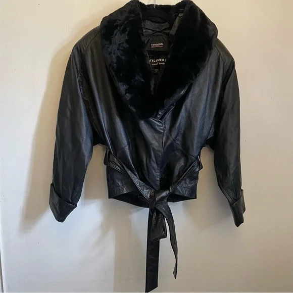 Wilson’s Thinsulated Crop Leather Jacket